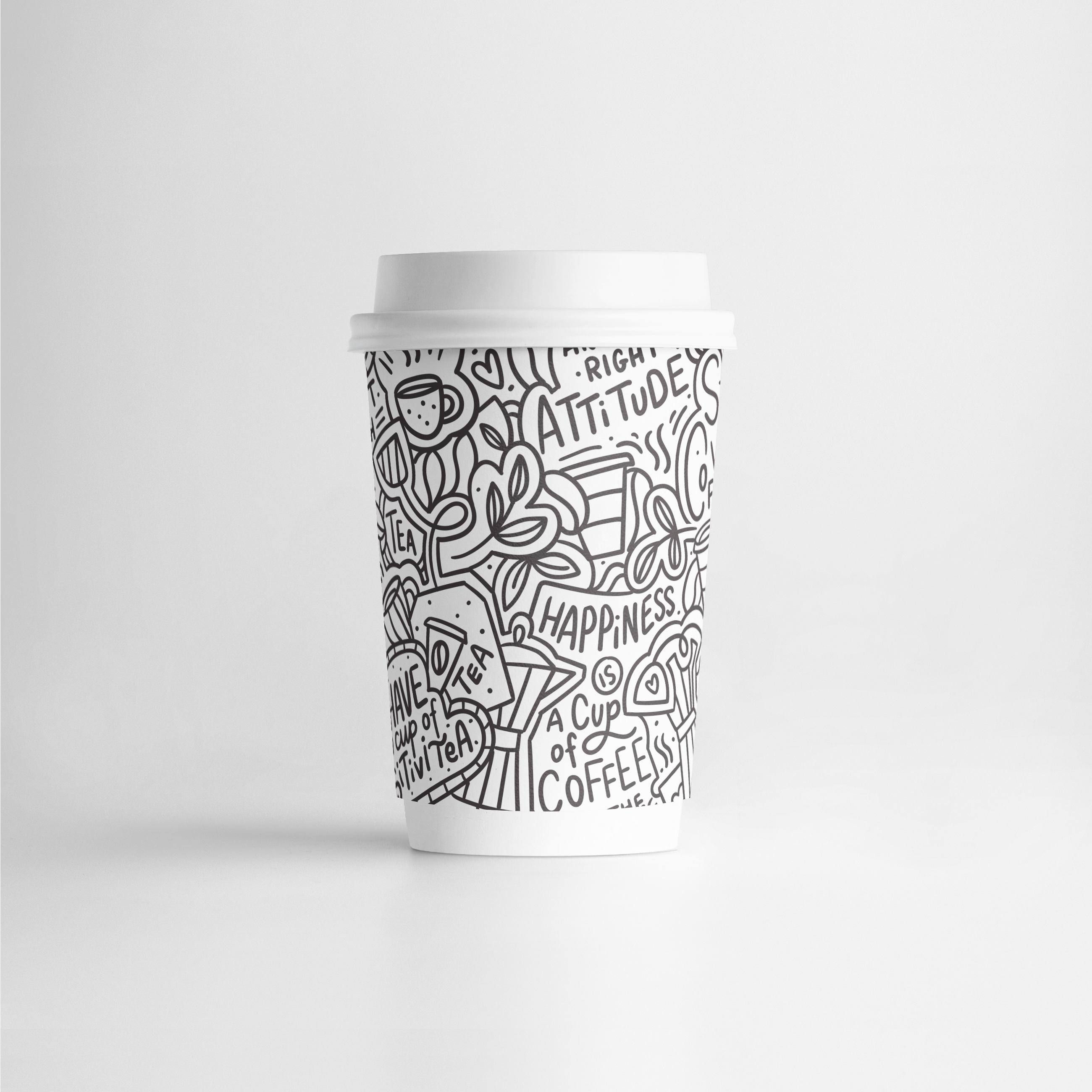 Coffee Cups - Custom Double Wall