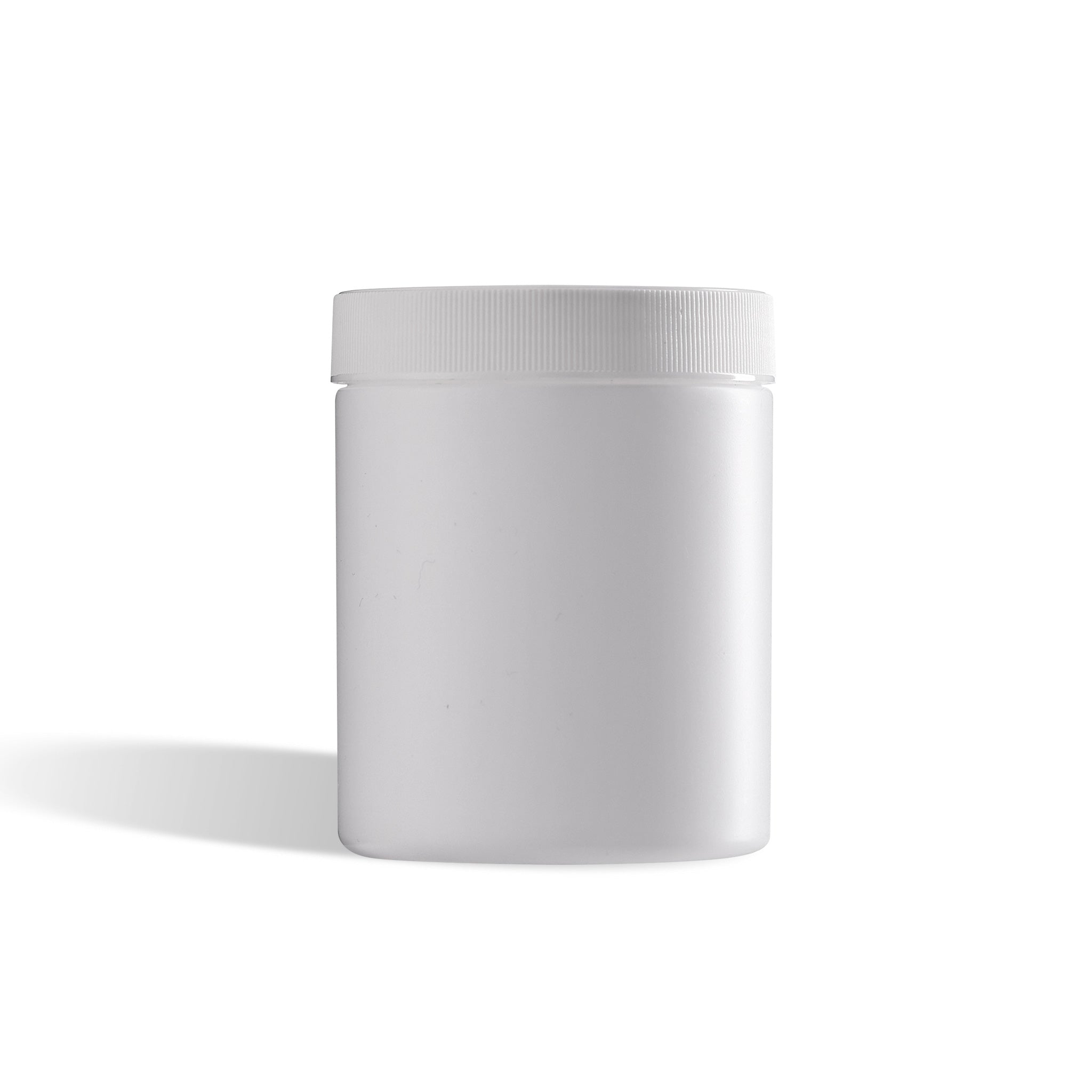 Plastic Supplement Jar with Lid