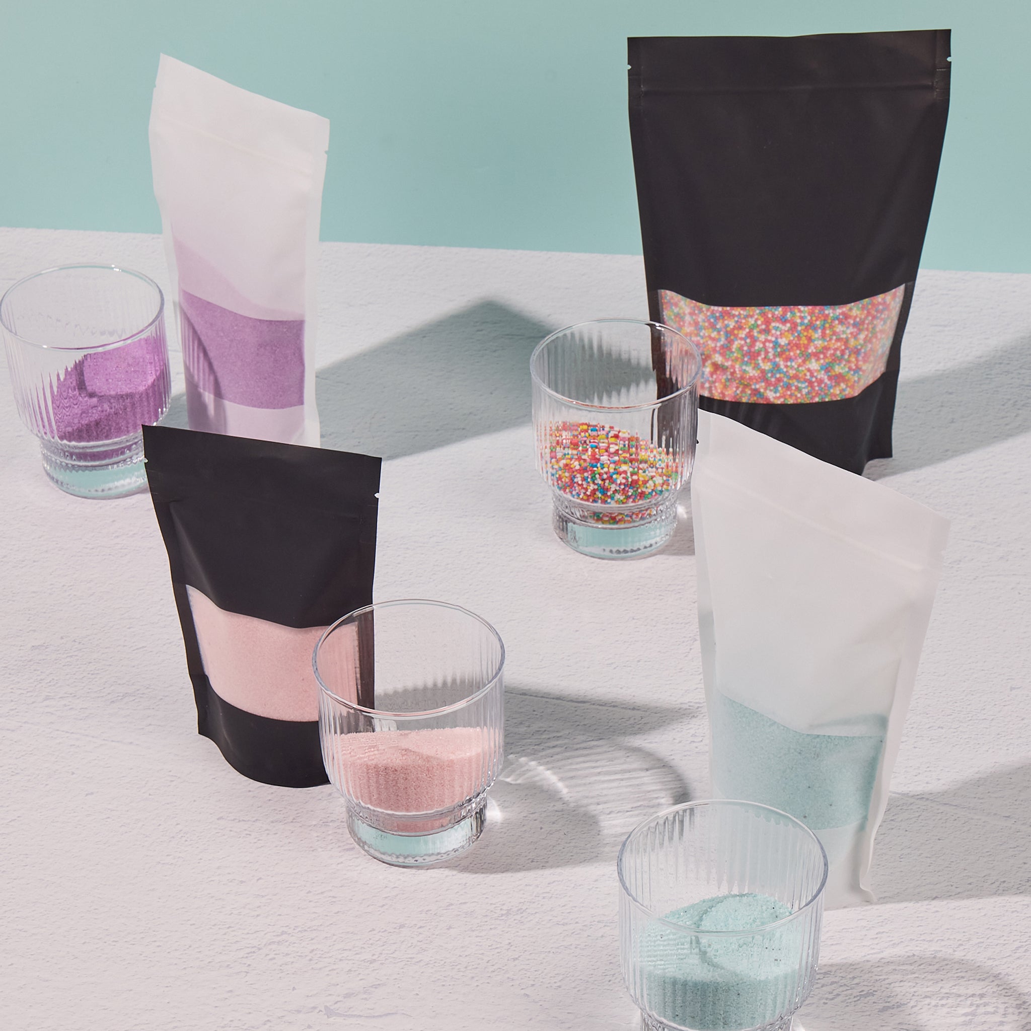 Mono-Material Soft Plastic Recyclable Stand Up Pouch with Window