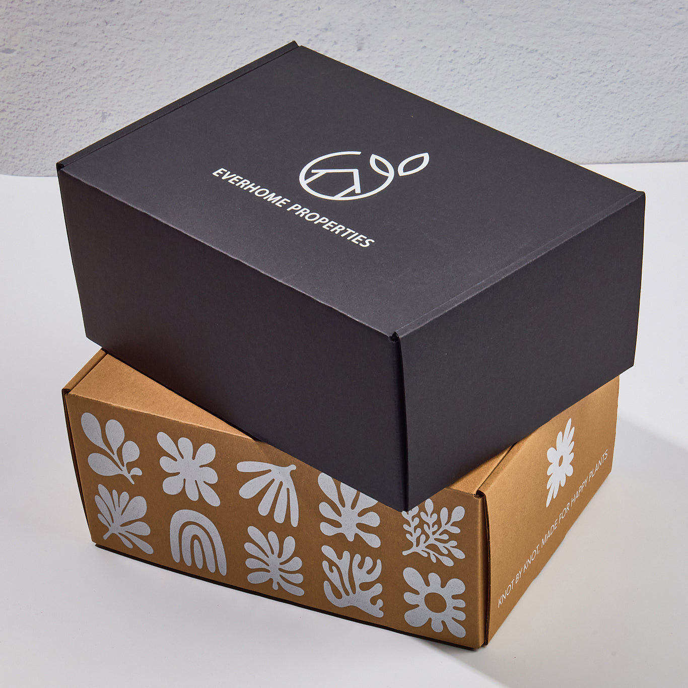 White Ink Only Mailing Boxes