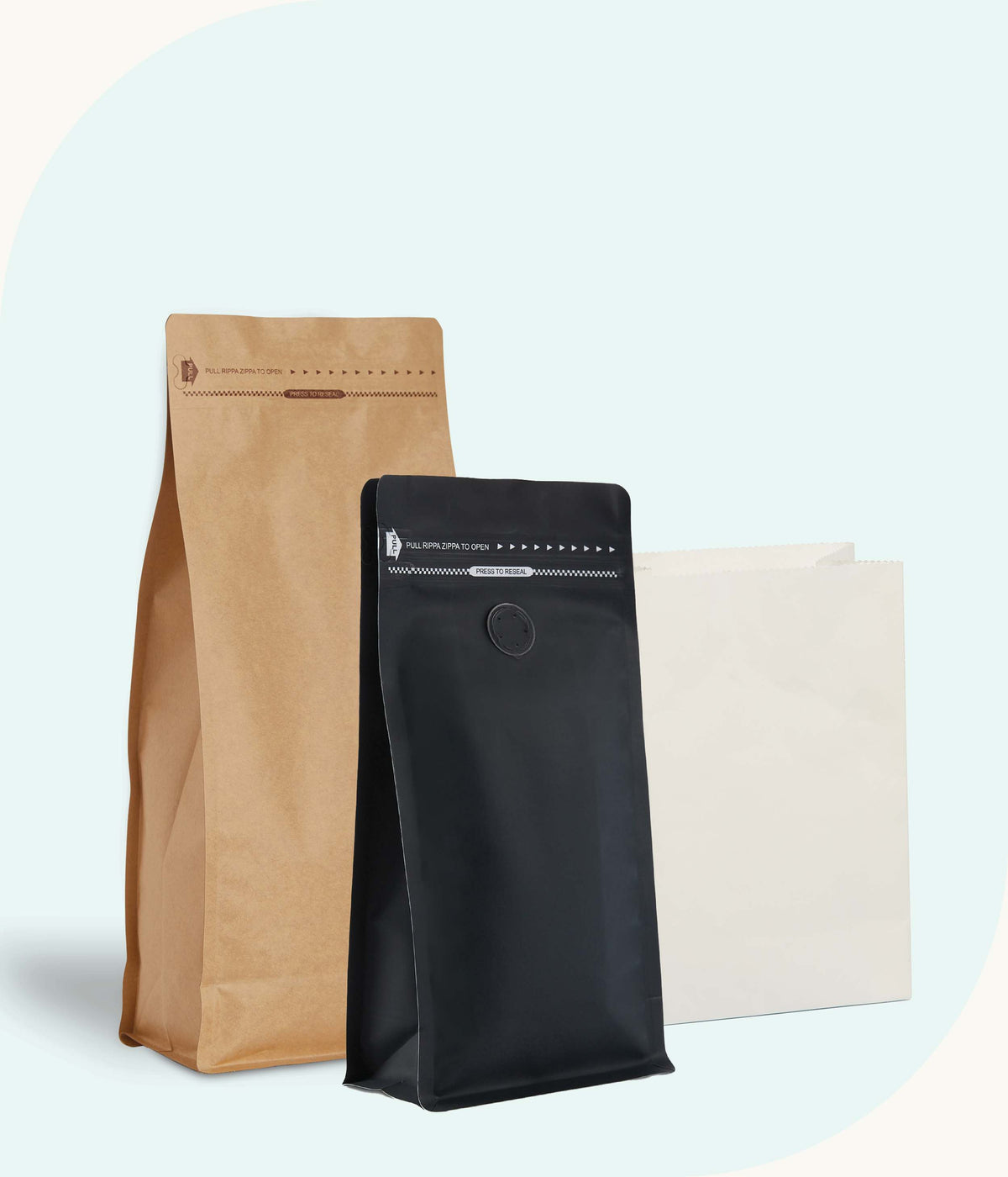BOX BOTTOM BAGS