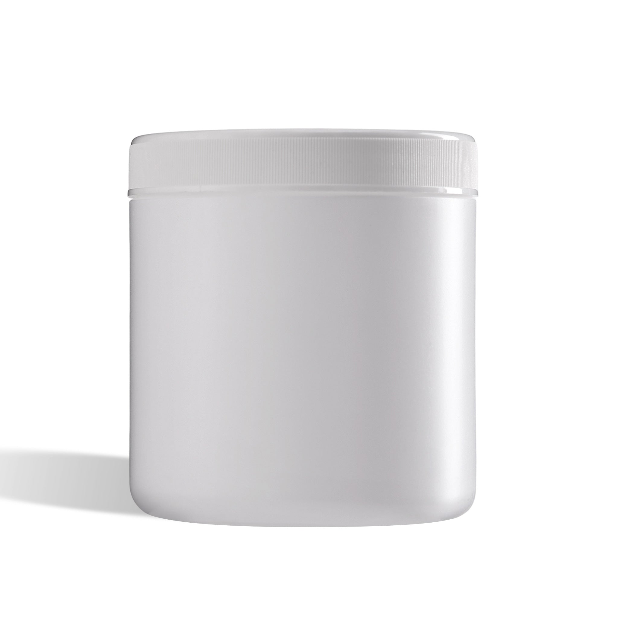 Plastic Supplement Jar with Lid