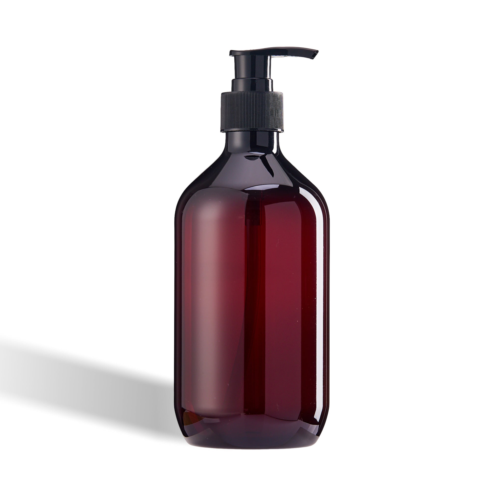 Plastic Lotion Bottle with Pump Lid - Round Shoulder
