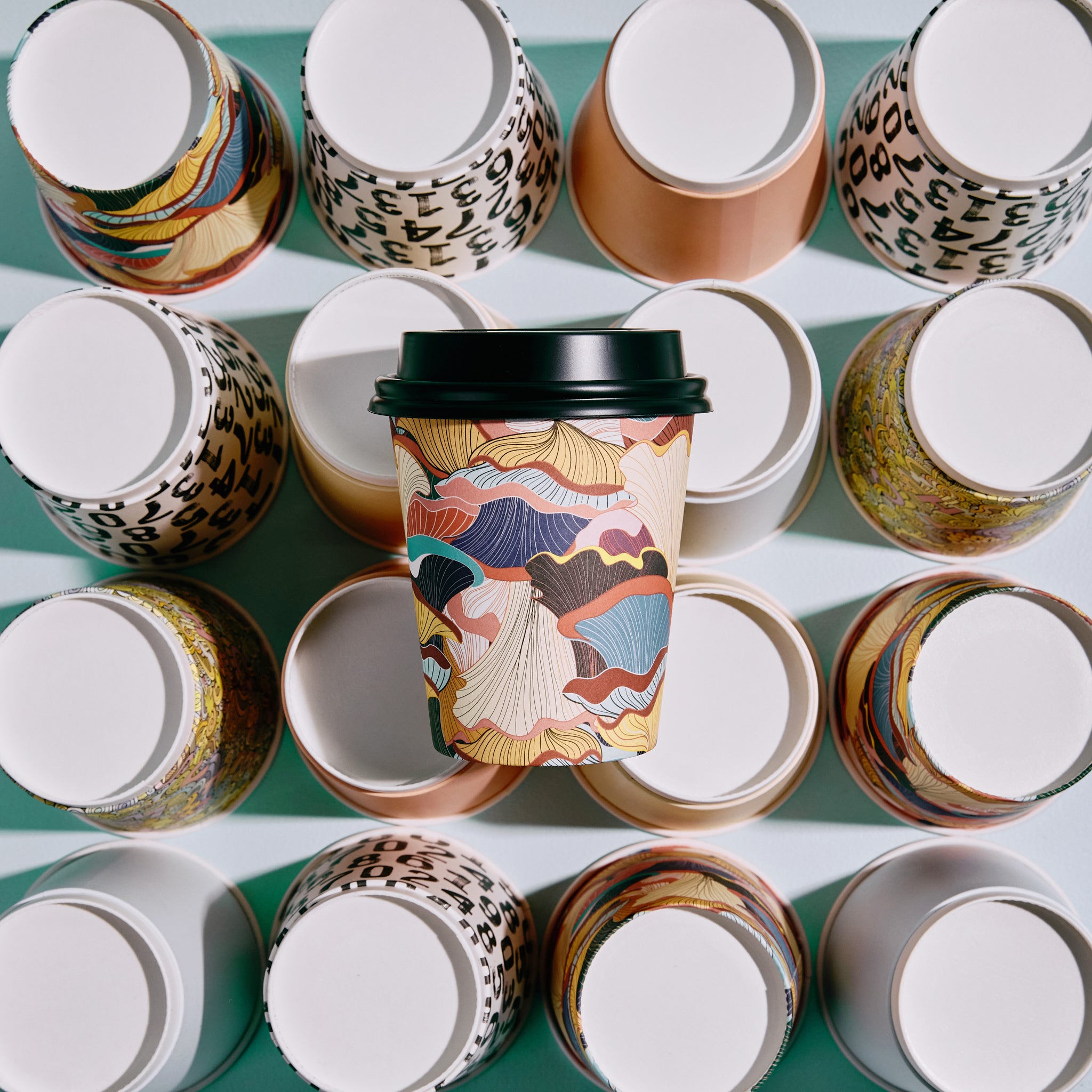 Coffee Cups - Pre-printed TPP Artisan Single Wall