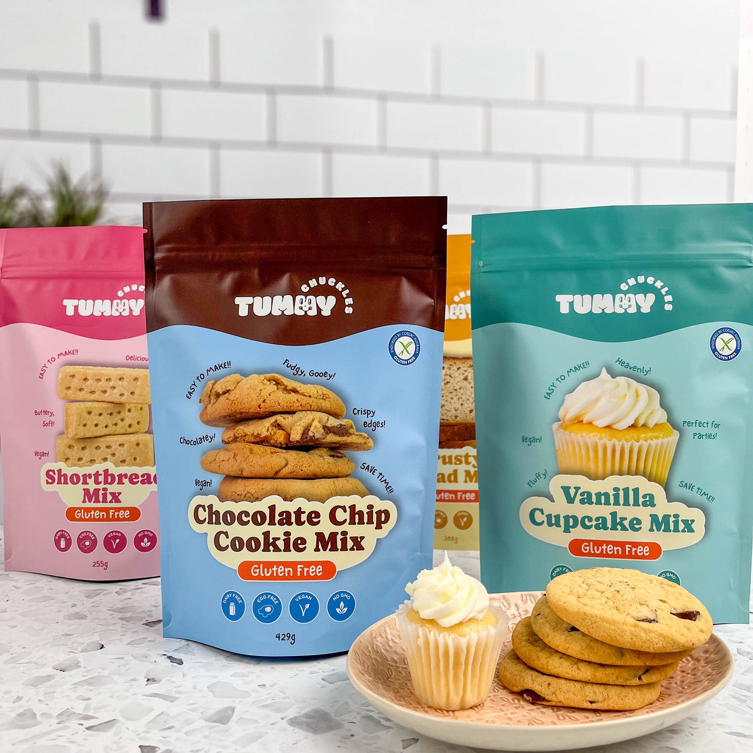Custom-printed stand-up pouches