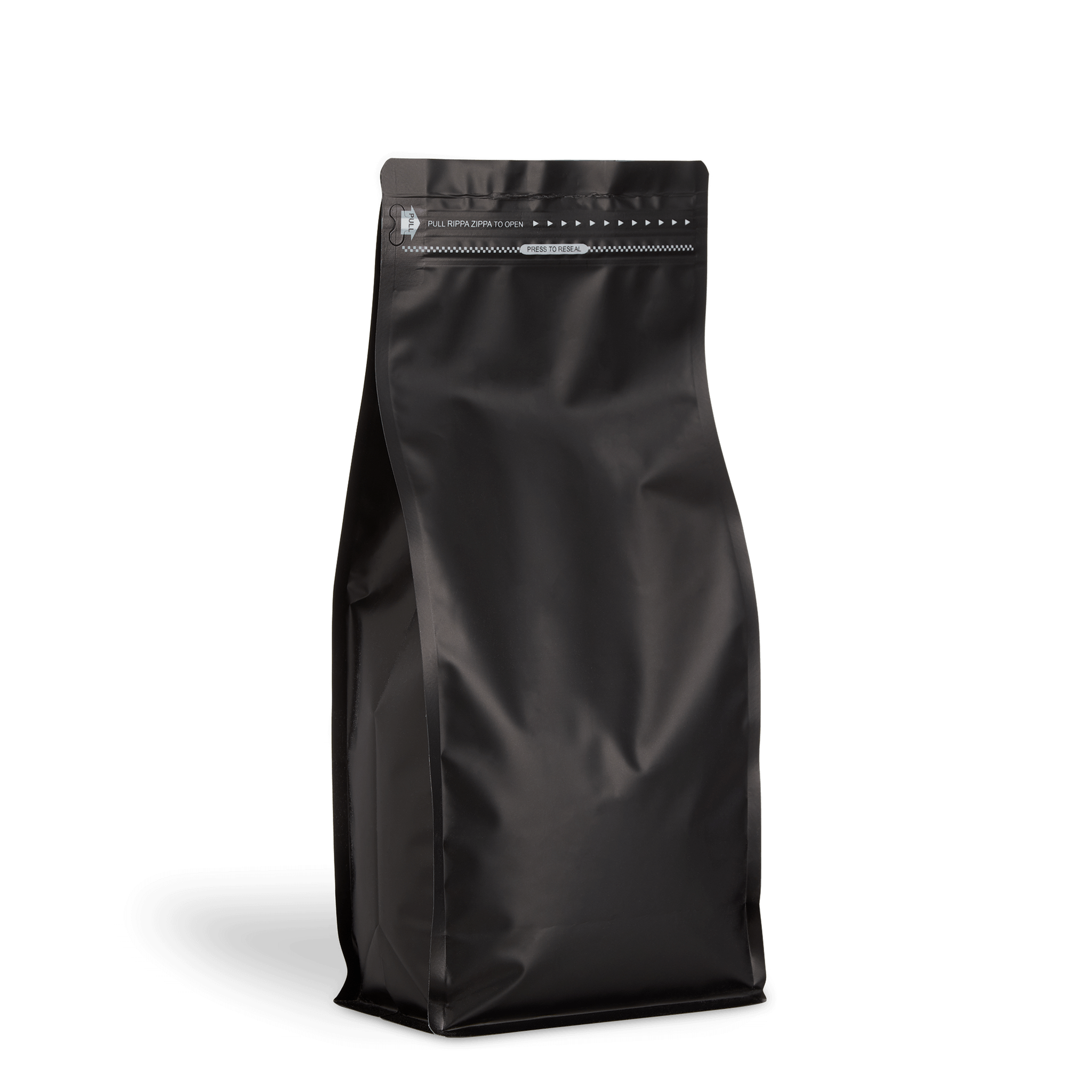 Recyclable Box Bottom Bags with Rippa Zippa