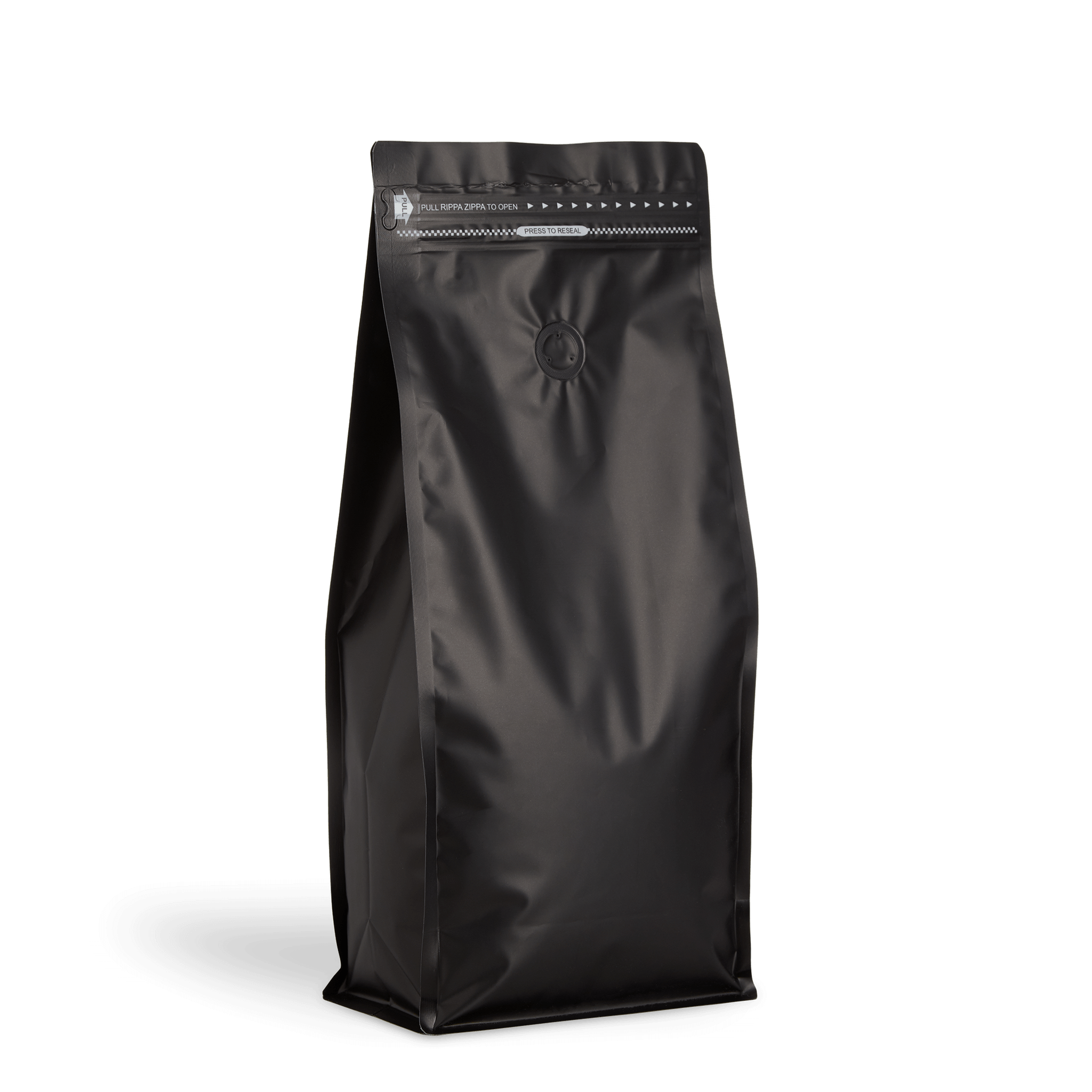 Recyclable Box Bottom Bags with Rippa Zippa