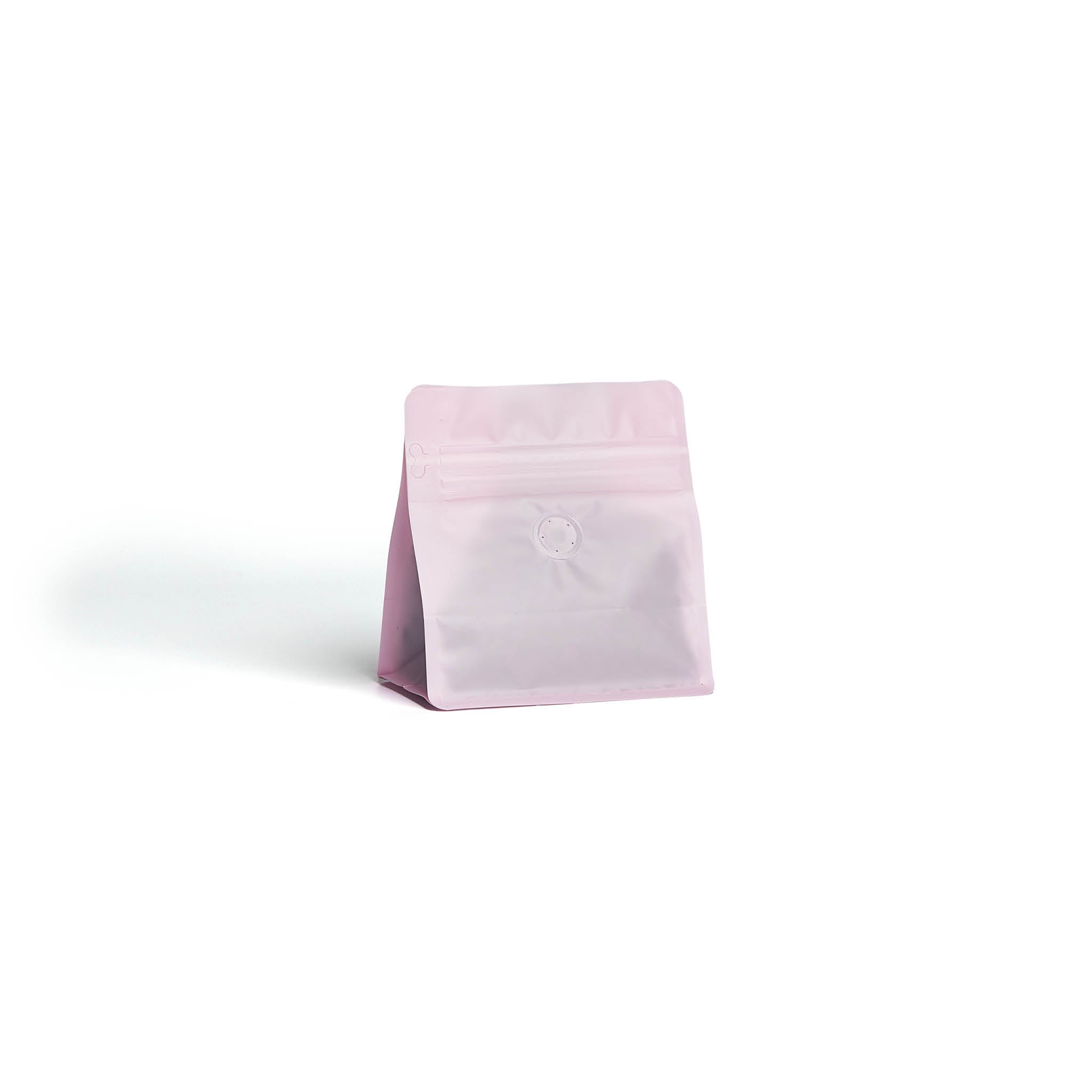 Square Box Bottom Bag with Rippa Zipper and Valve