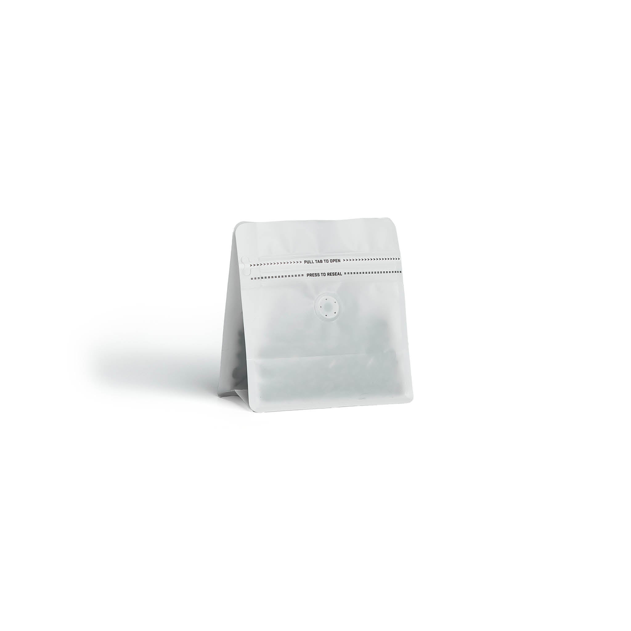 Square Box Bottom Bag with Rippa Zipper and Valve