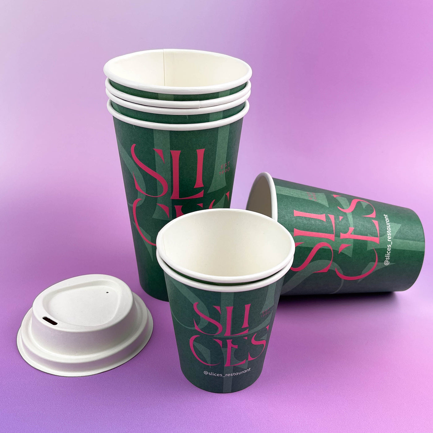 Custom-printed cups