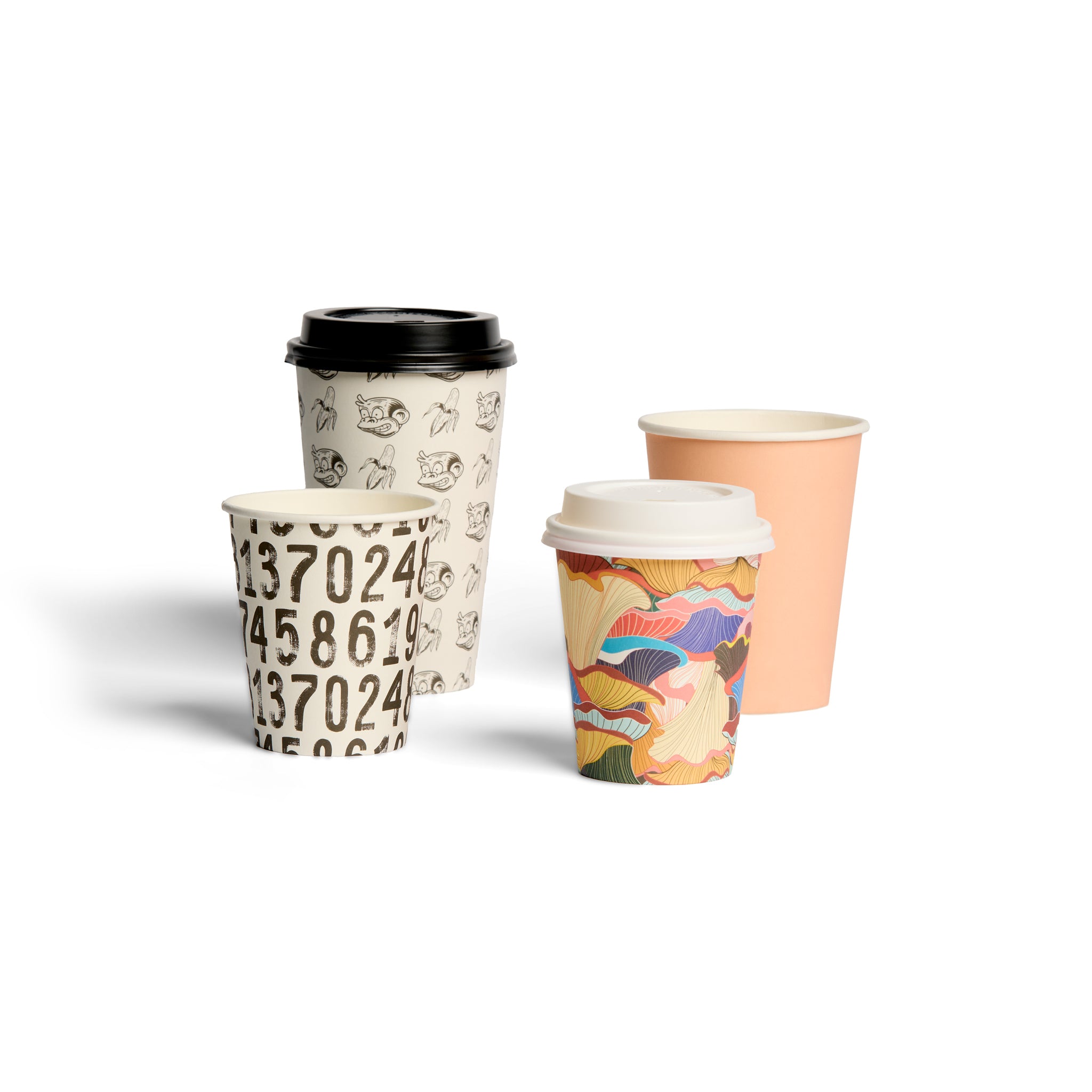 Coffee Cups - Pre-printed TPP Artisan Single Wall