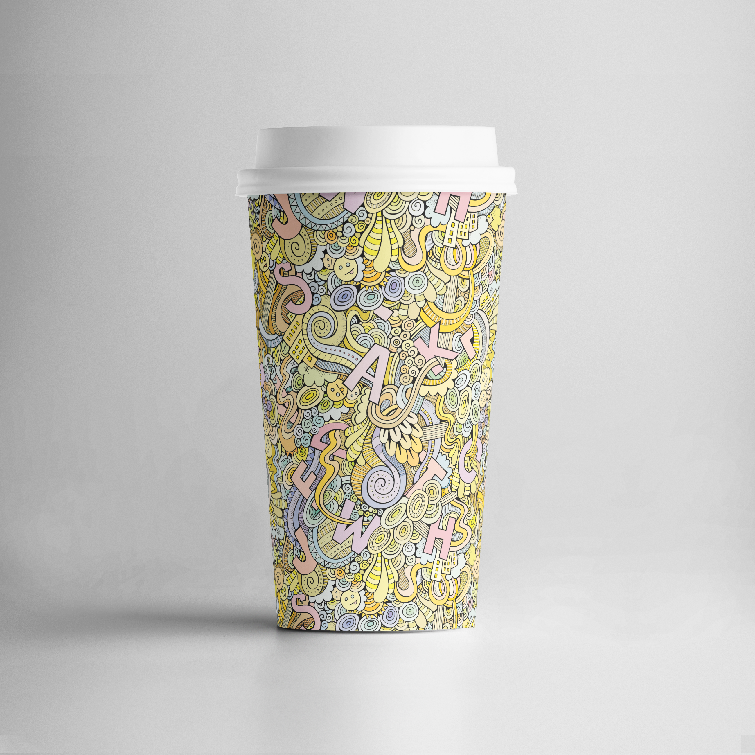 Coffee Cups - Pre-printed TPP Artisan Single Wall