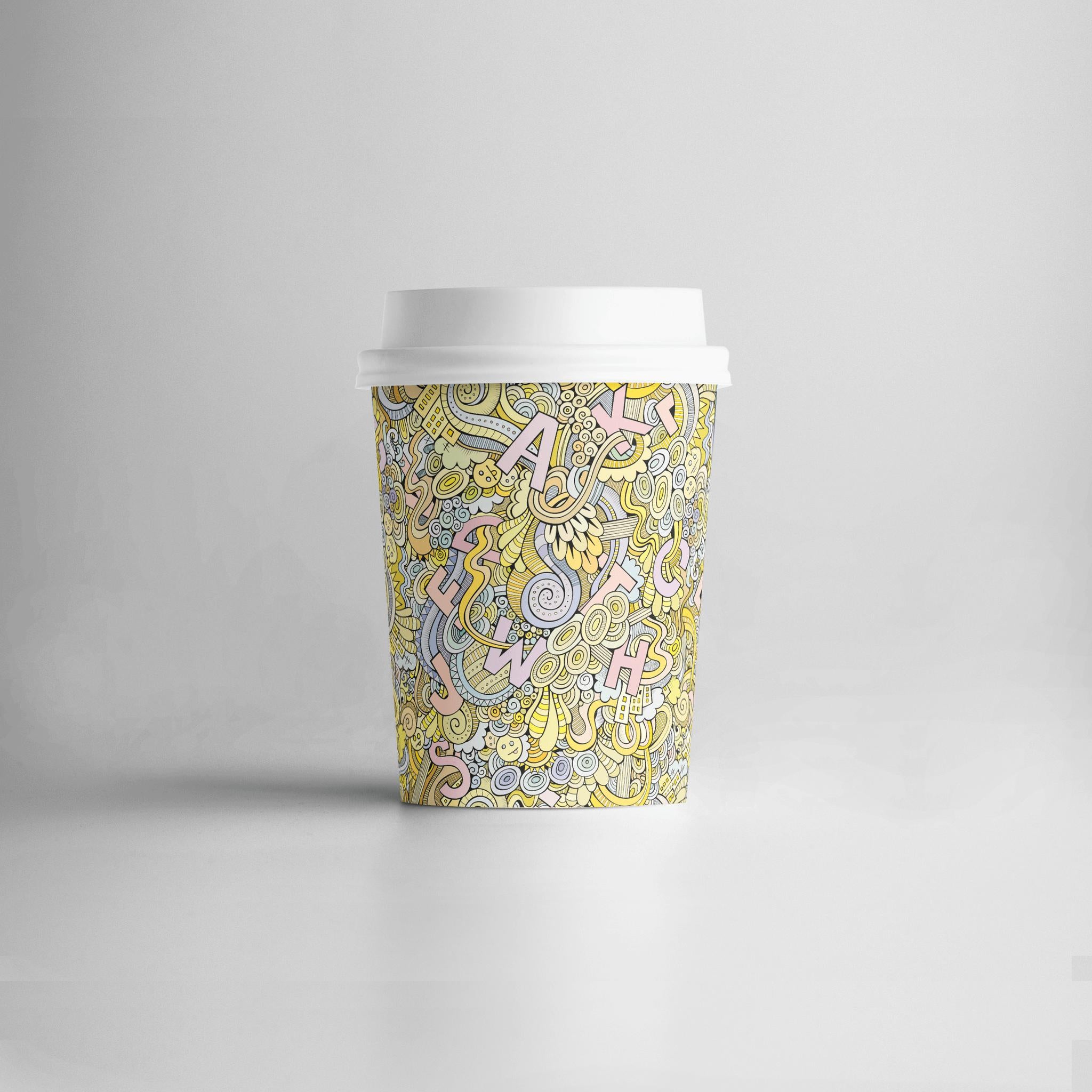 Coffee Cups - Pre-printed TPP Artisan Single Wall