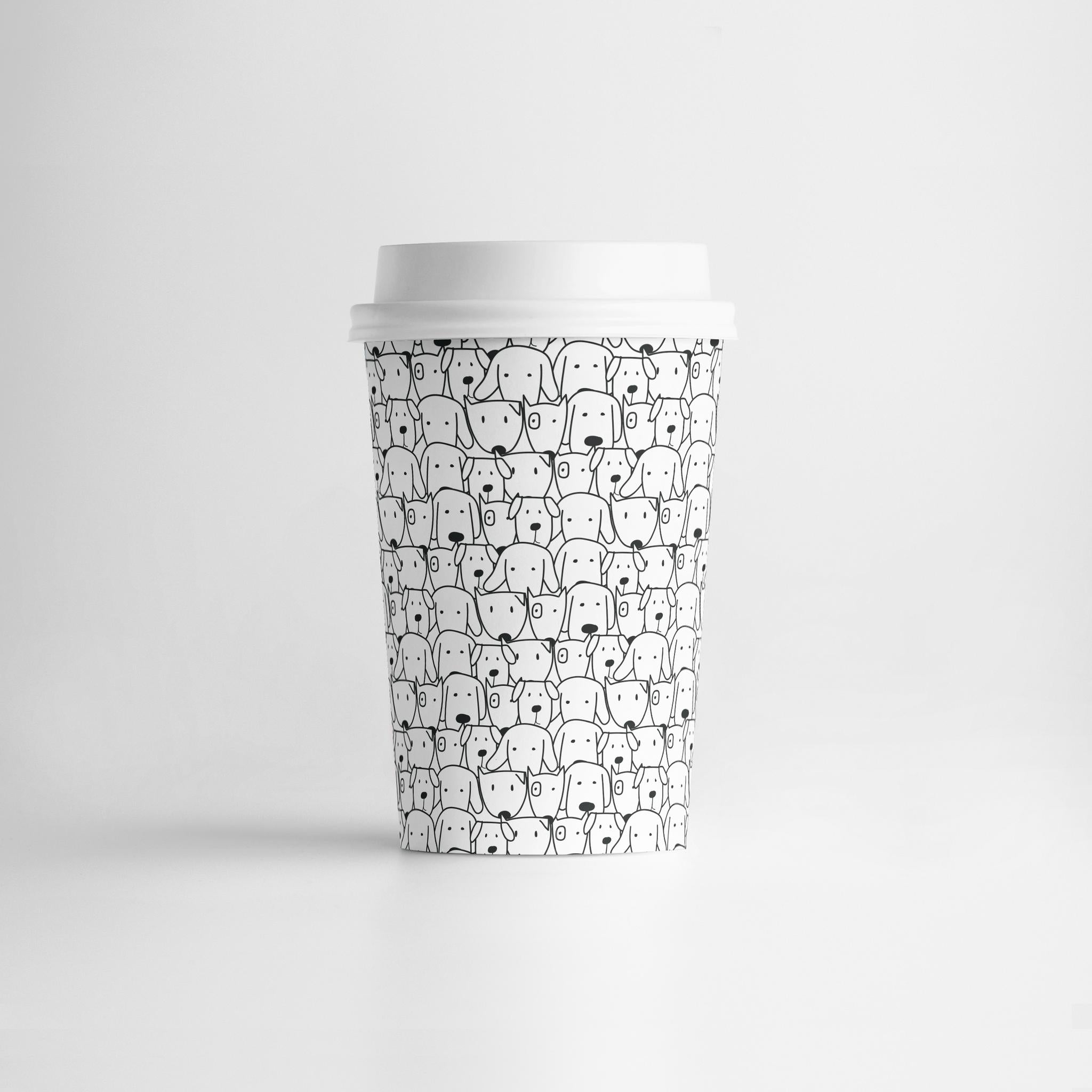Coffee Cups - Custom Single Wall