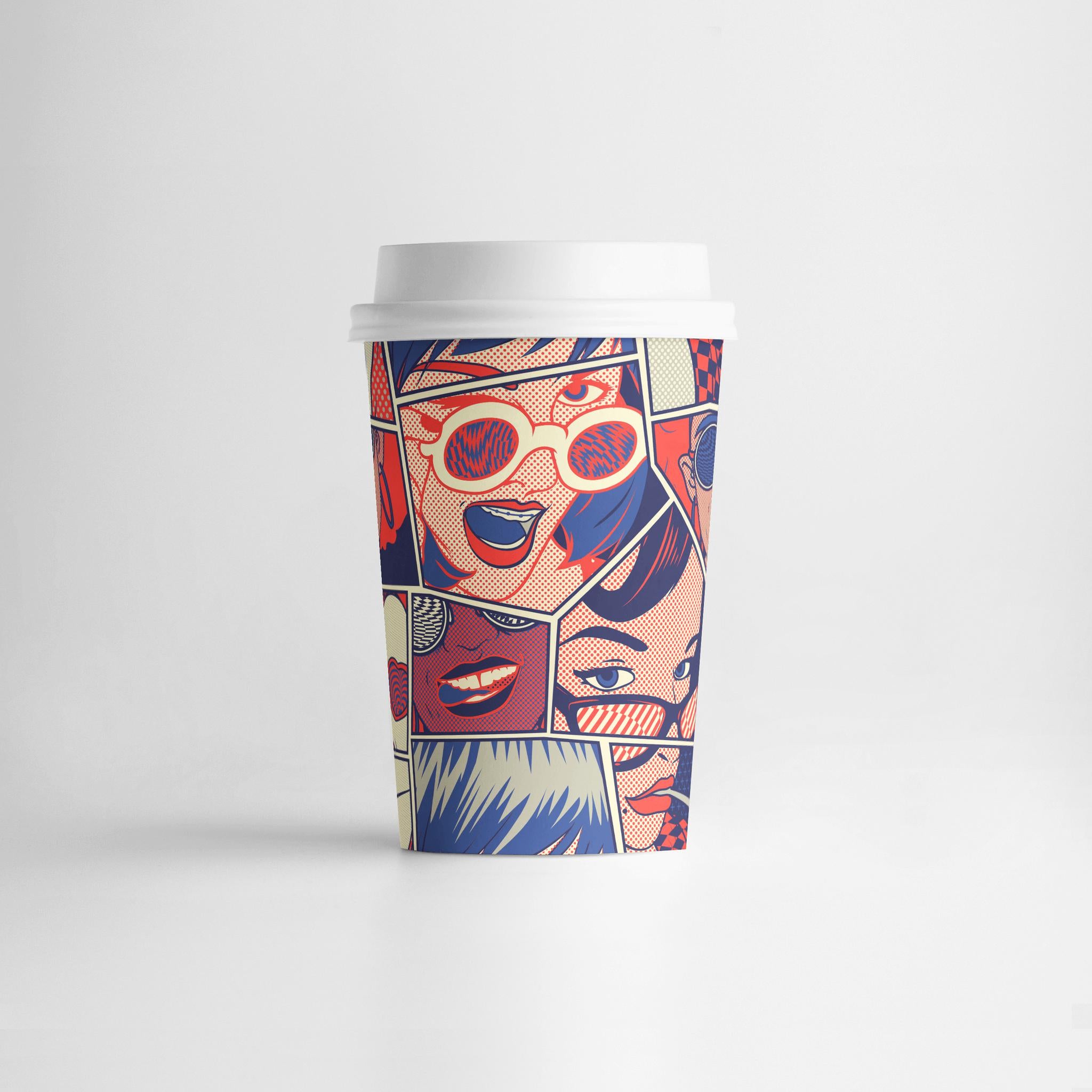 Coffee Cups - Custom Single Wall