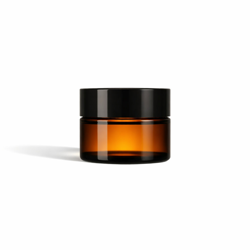 Sample Glass Jar with Lid and Pressure Seal