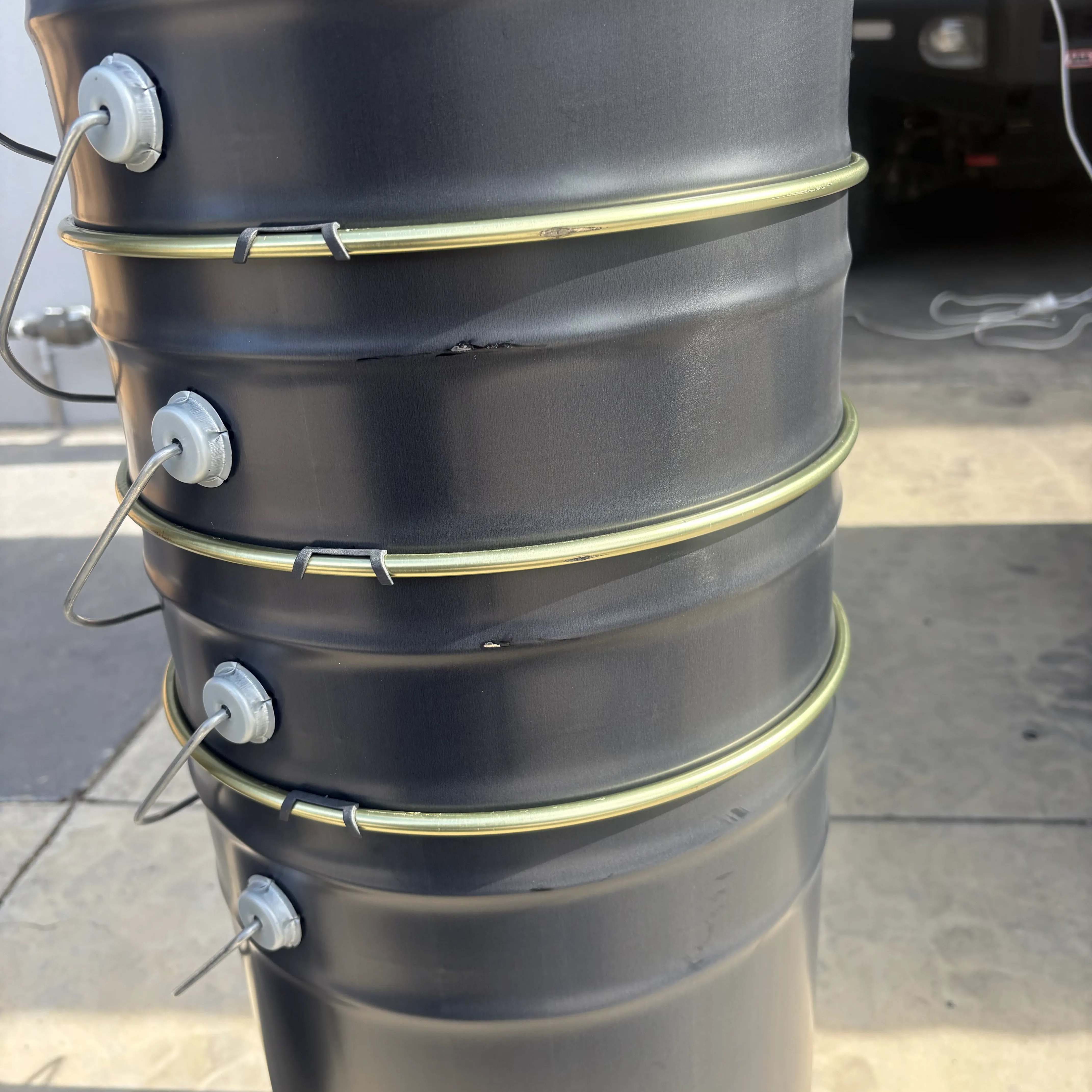 Food Grade Drum 9KG - Black (Factory Second)
