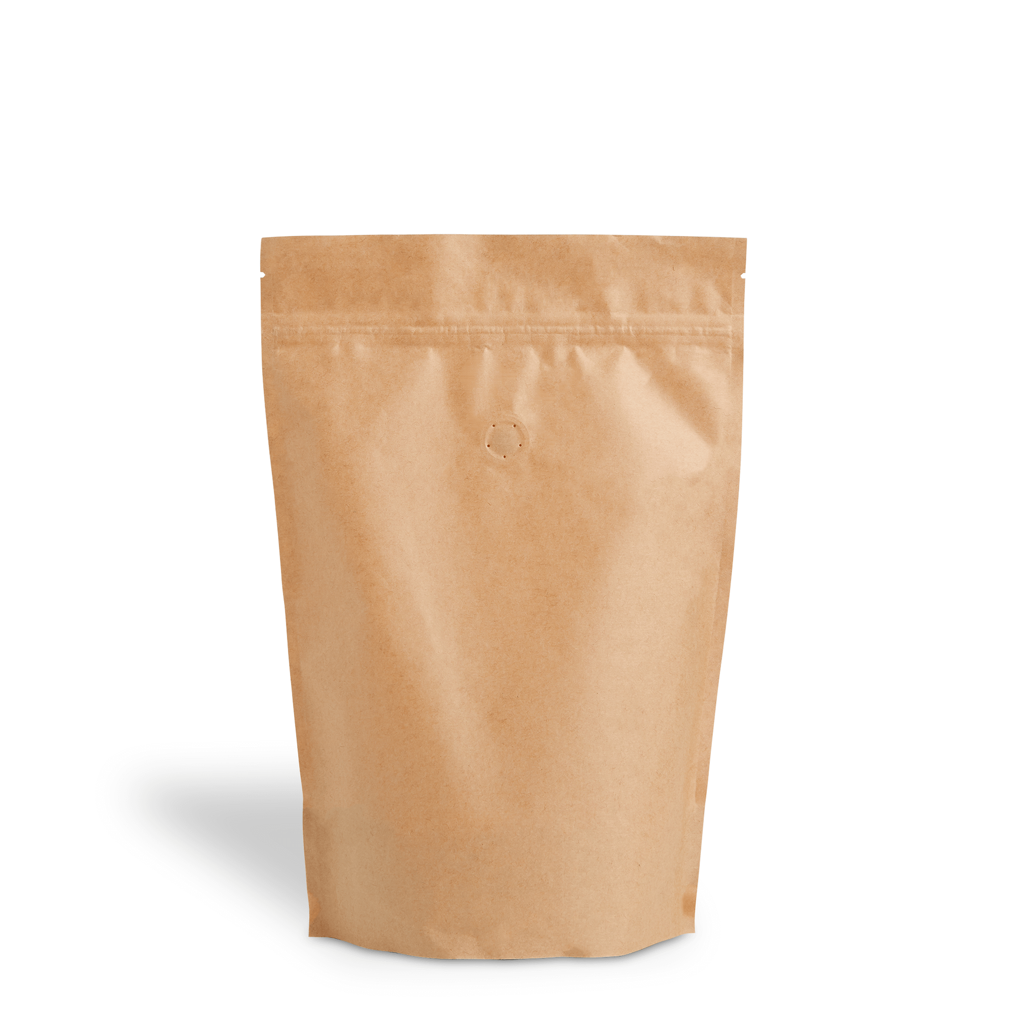 China Kraft Paper Ziplock Bags Stand Up Food Pouch With Clear Window  factory and manufacturers | Lebei