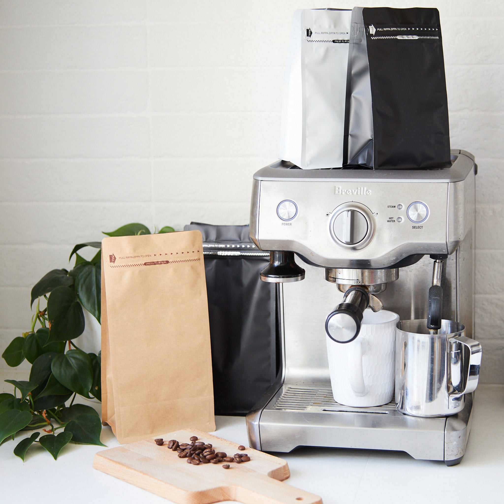 Box Bottom Bags with Rippa Zippa