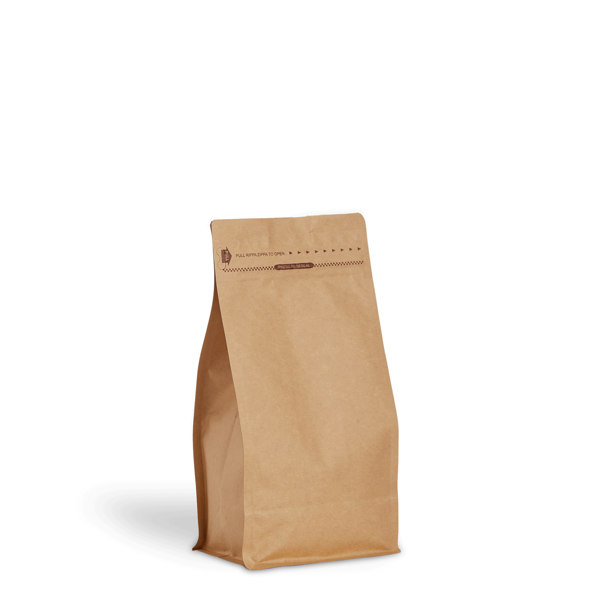 Coffee Bag Box Bottom 500g Black | Castaway NZ