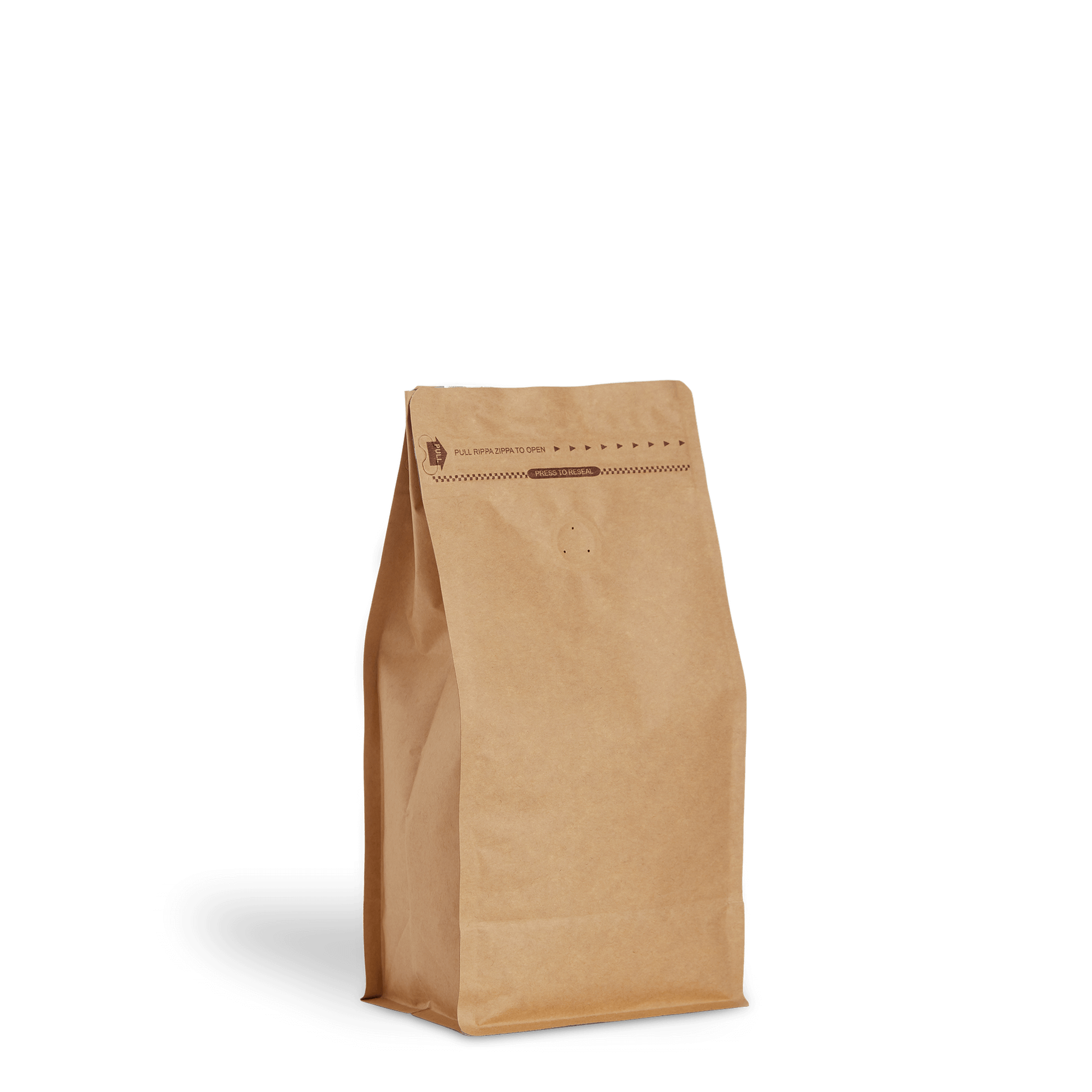 250g Box Bottom Bags with Slit - The Bag Broker UK