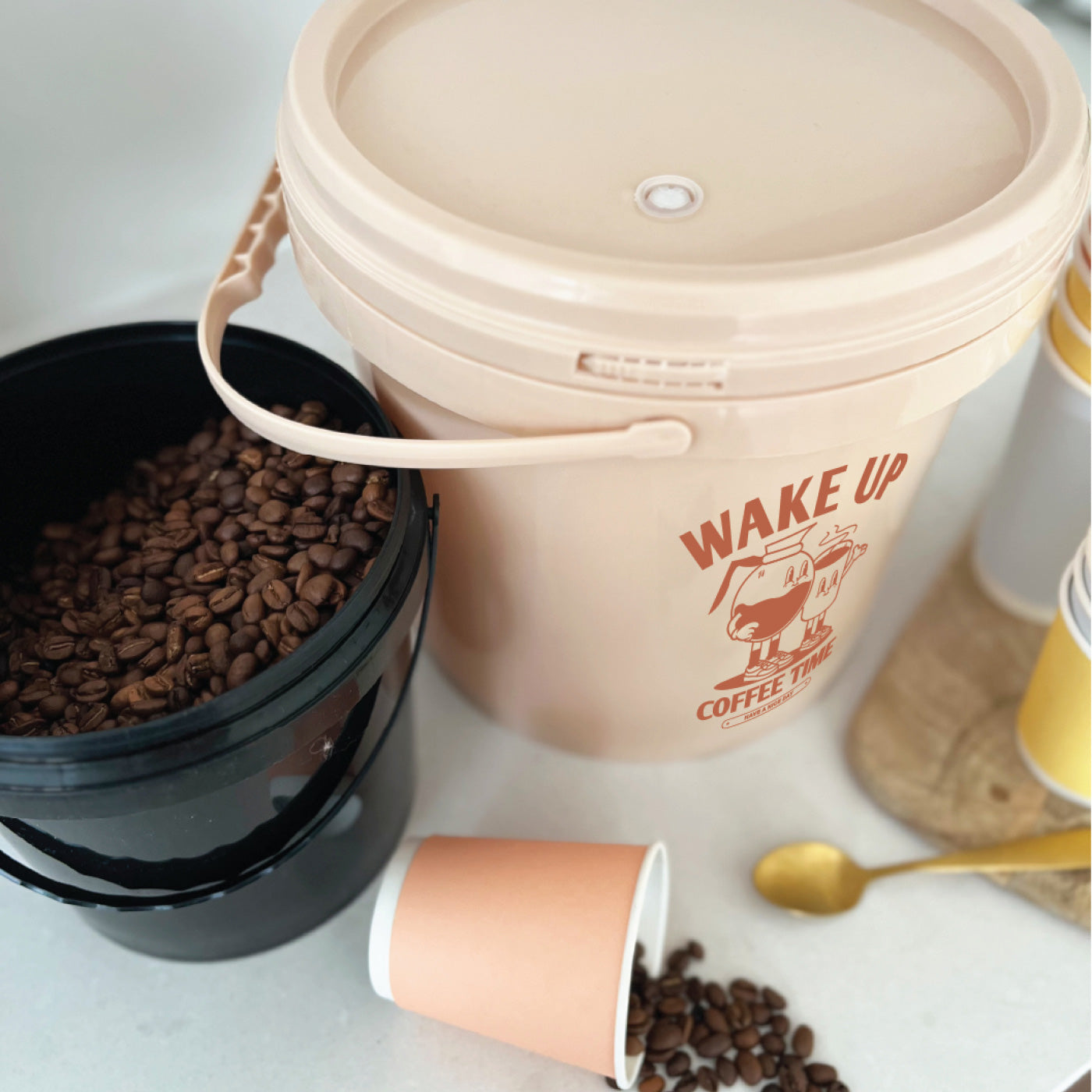 Custom-printed drums